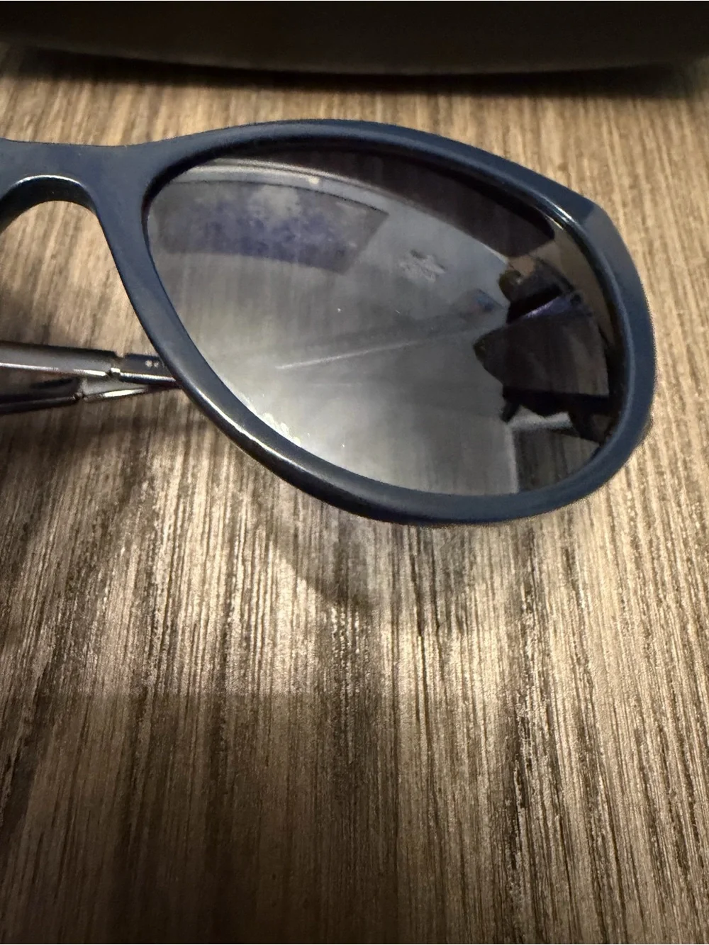 Versace Blue Cat-Eye Women's Sunglasses - Gradient Lens